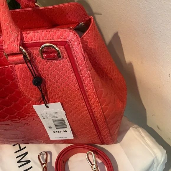 Brahmin Calimero Collection Small Finley Satchel Bag - Picture 6 of 16